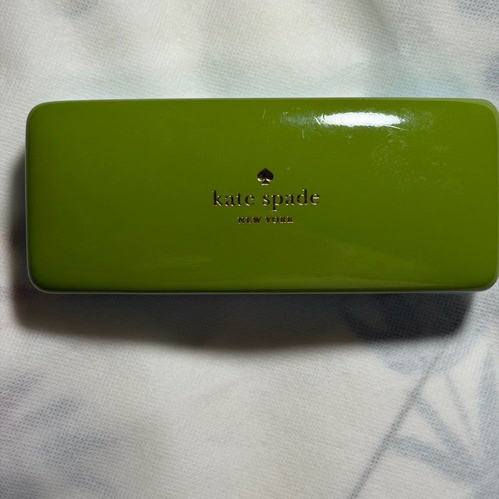 Kate Spade Tortoise and Gold Aviator Sunglasses with original case. - Picture 10 of 10